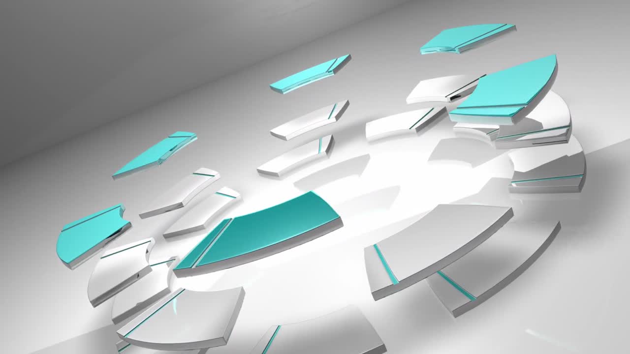 animación de tecnología abstracta