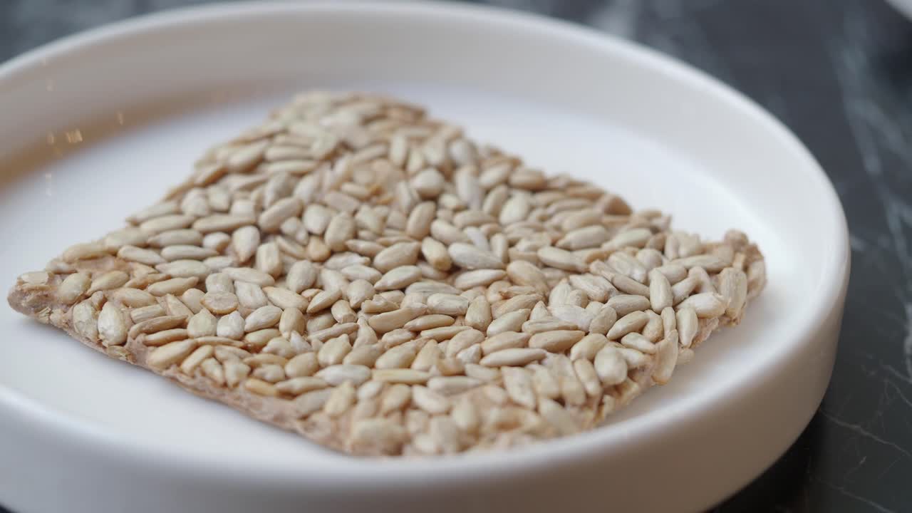 Crispy Sunflower Seed Crackers