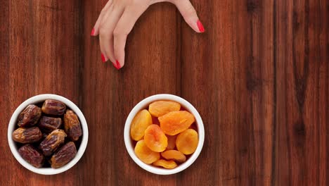 offering dried fruits