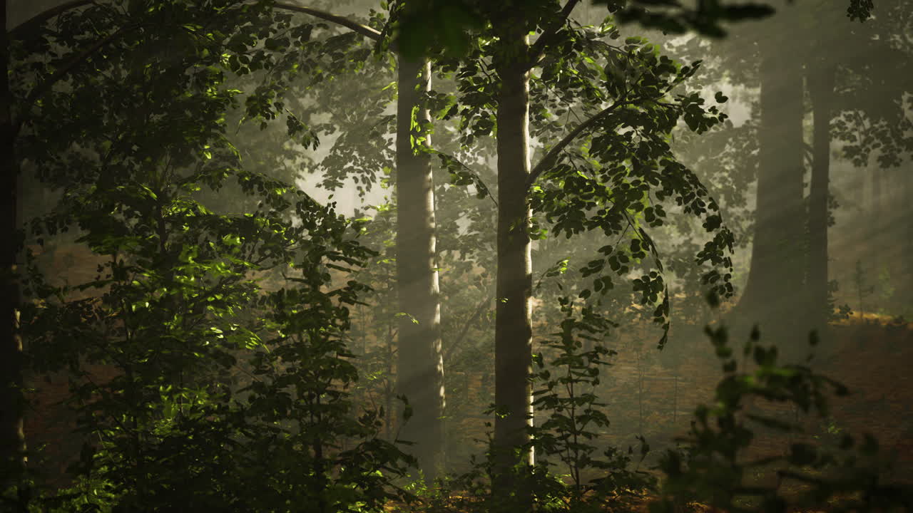 자연에서 빛나는 빛