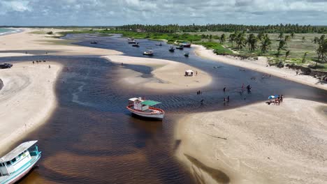 Fluss-Punau-Am-Rio-Do-Fogo-In-Rio-Grande-Do-Norte,-Brasilien