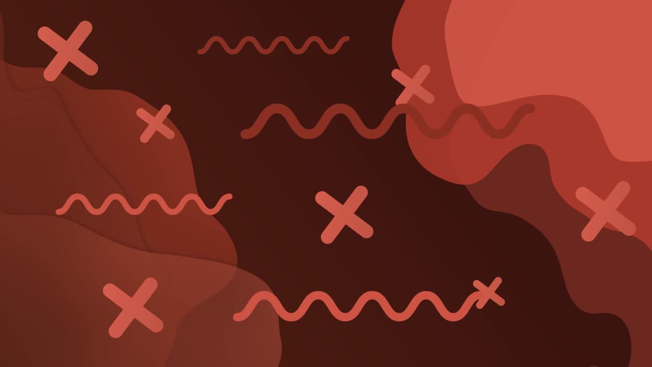 movimiento geométrico simple fondo abstracto. plantilla de colores frescos. bucle de fondo.