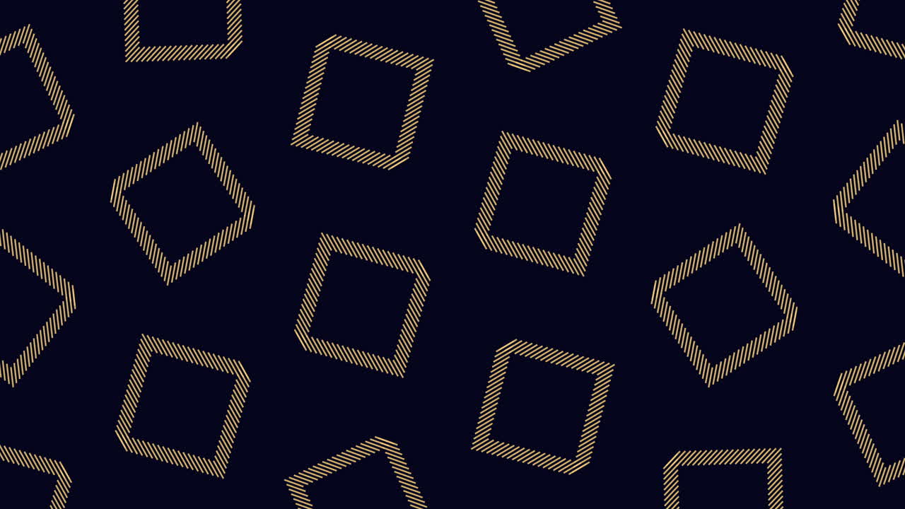 patrón de cuadrados futuristas con líneas de neón del arco iris