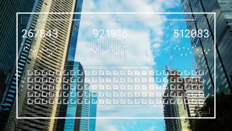 Animation-of-data-processing-over-cityscape