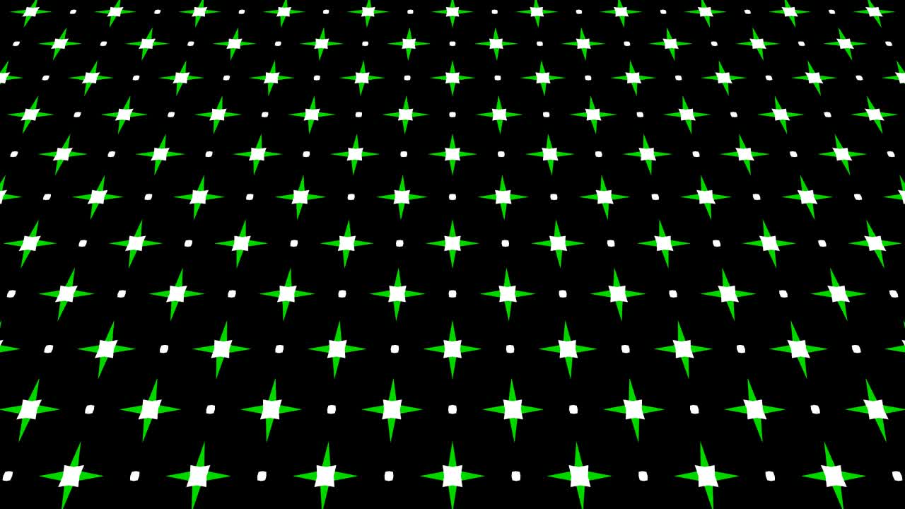 patrón de video gráfico 2d que se inclina hacia arriba y se mueve, compuesto de diseños y formas con texturas multicolores