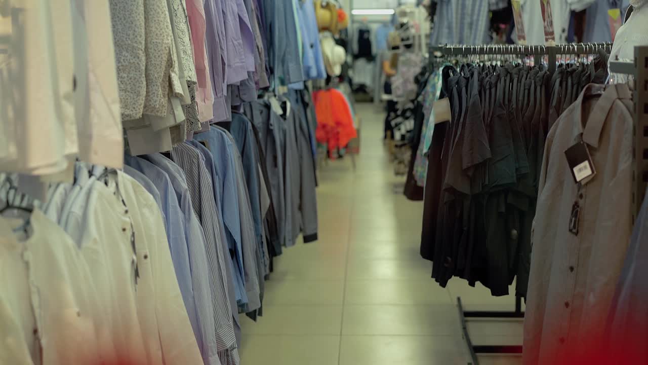 슈퍼마켓 의 패션 의류 부서 3