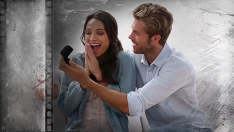 vieja cinta de película video