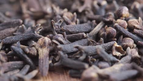 close up of dried cloves