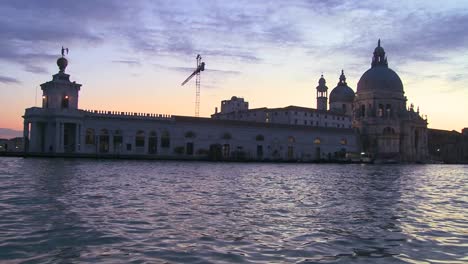 dusk on the canals of venice italy 2