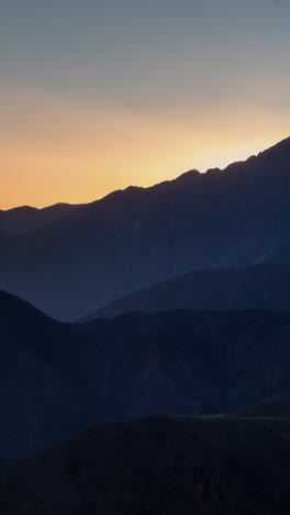 driving-in-atlas-mountains,-morocco-in-vertical