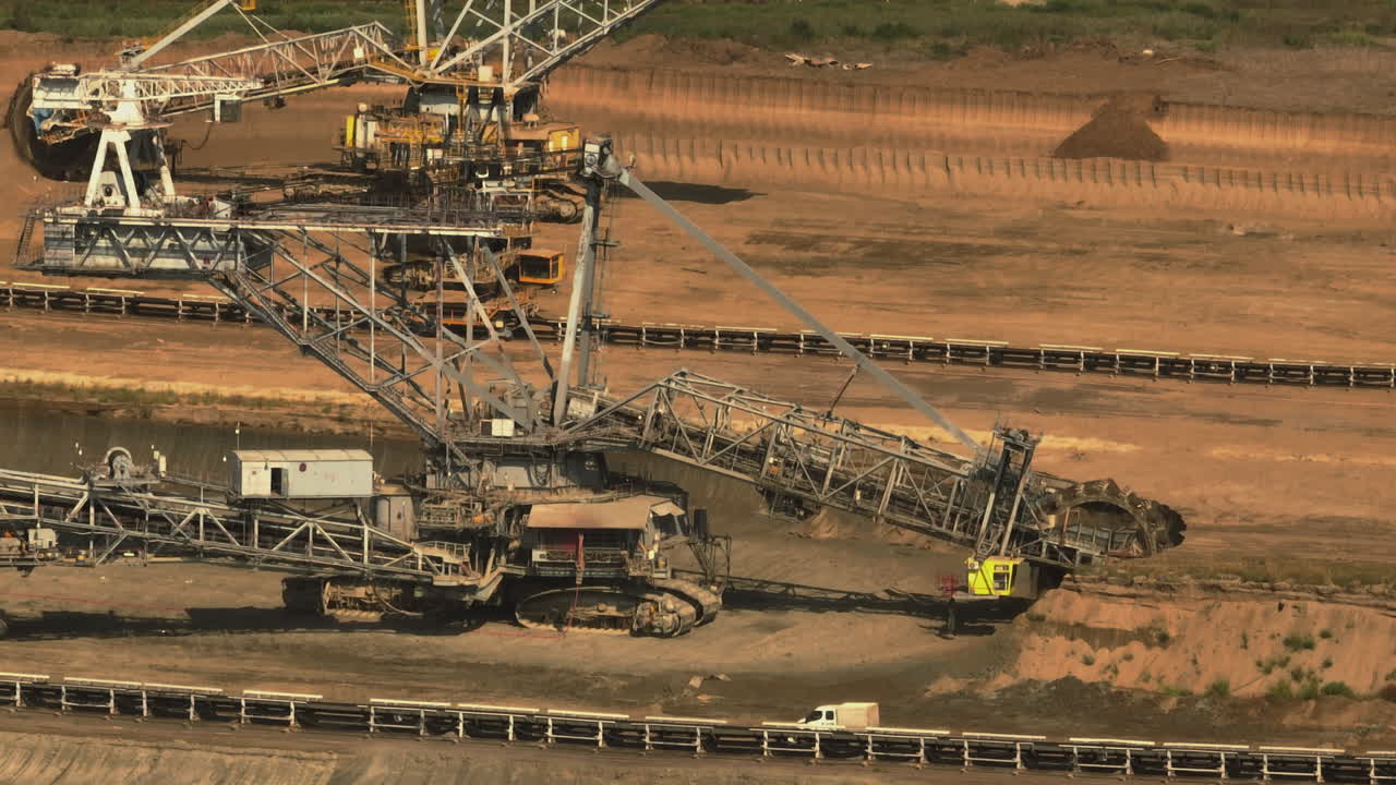 오픈 피트 광산 운영