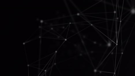 animation of network of connections over black background