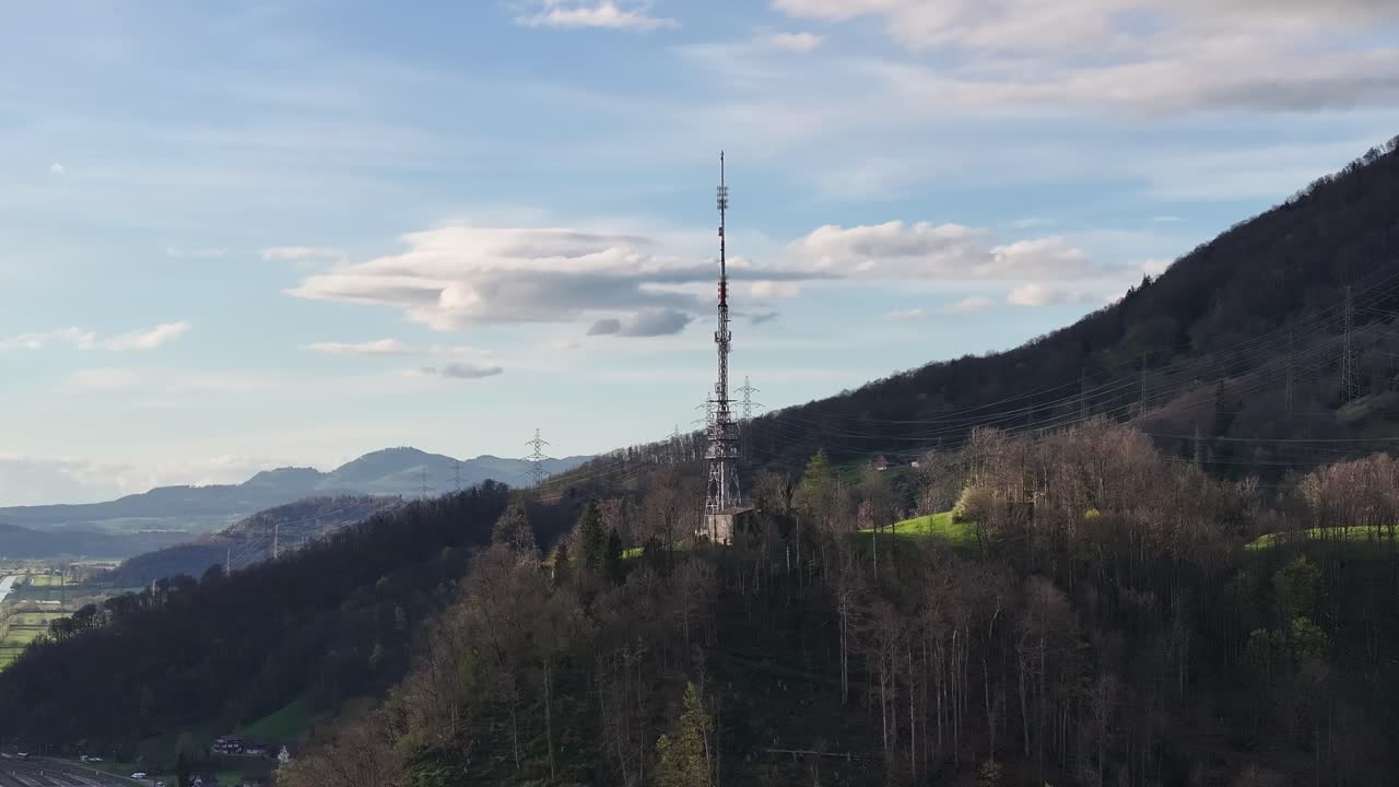 신호 송신기의 파나로마 뷰