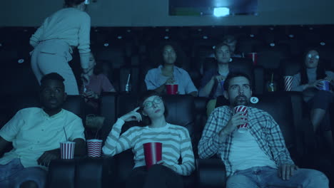 movie theater audience