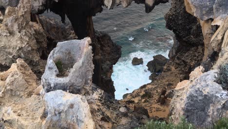 La-Ventana-De-La-Naturaleza-En-Point-D&#39;entrecasteaux,-Cerca-De-La-Ciudad-De-Northcliffe-Y-Del-Puerto-Ventoso-En-Australia-Occidental