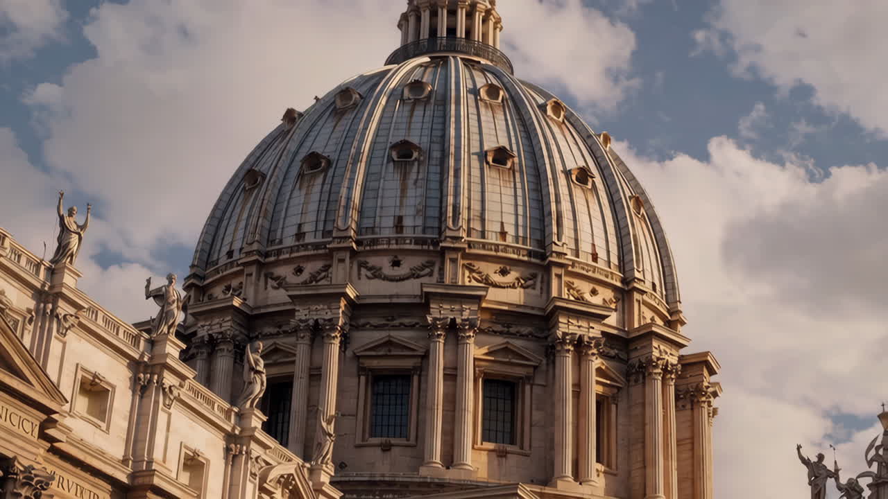 바티칸 시에 있는 성 베드로 대성당