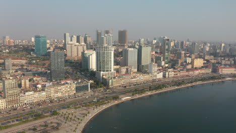 traveling front, downtown city of luanda, angola, africa today 5