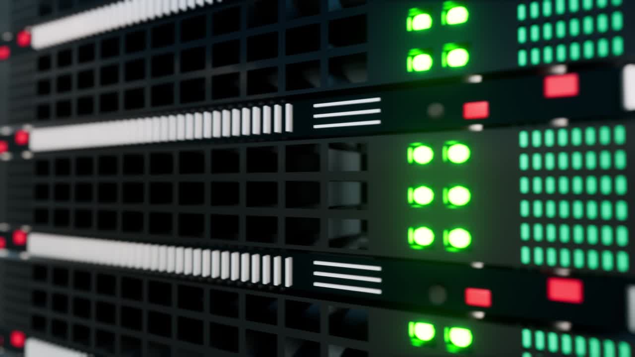 panel digital centro de datos tecnología de escaneo sala de control análisis de datos 4k