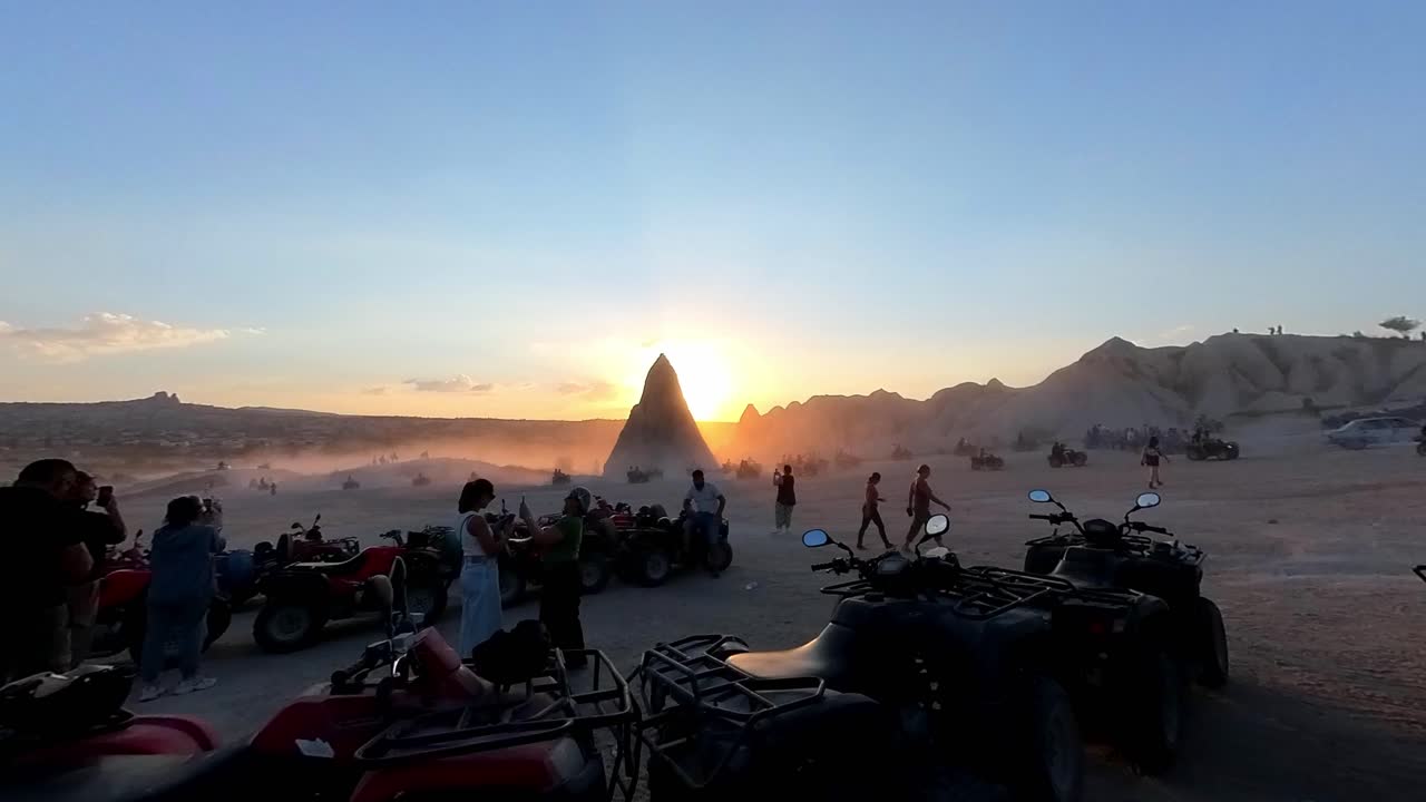 Navigate Cappadocia’s breathtaking valleys by ATV, enjoying an off-road adventure among iconic Turkish landscapes