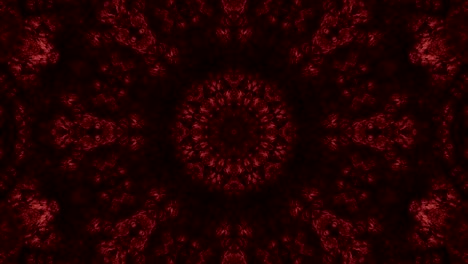 fondo decorativo abstractamente adornado con bucles. caleidoscopio o mandala en 3d.