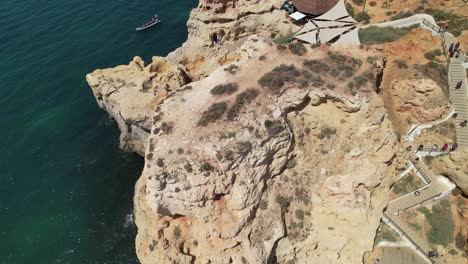 mediterranean coast in carvoeiro algarve