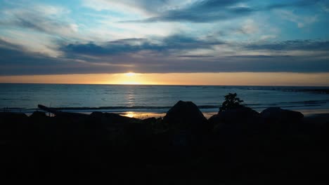 Mesmerizing-timelapse-capturing-the-graceful-dance-of-clouds-during-a-stunning-sunset