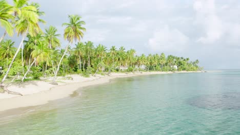 Aerial-view-of-tropical-beach