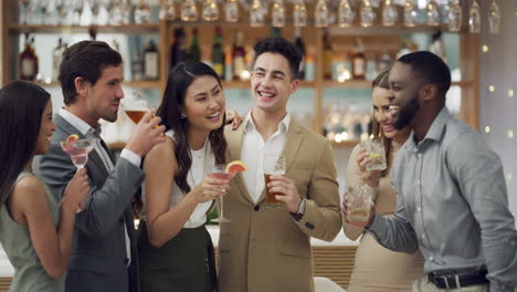 a group of young friends chatting