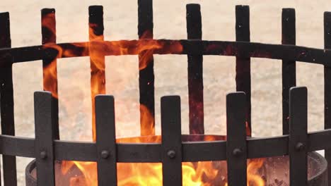 un pozo de fuego en ballarat, victoria