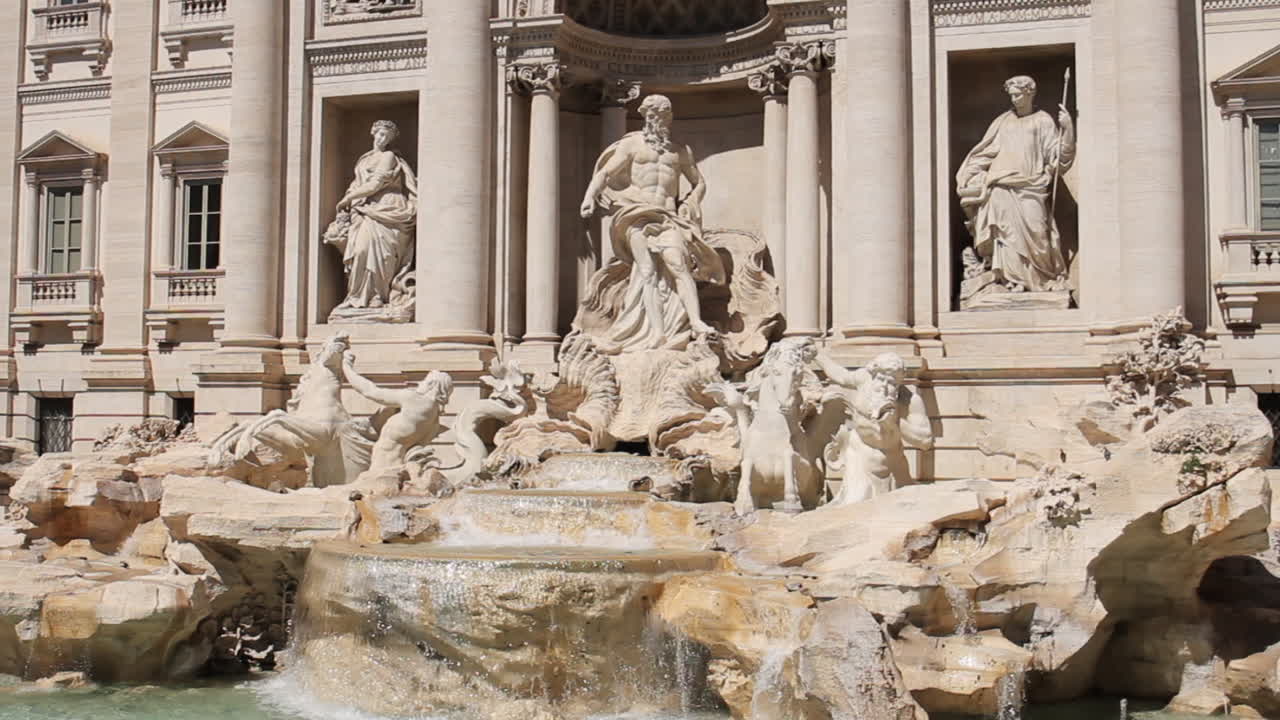 이탈리아 로마에 있는 트레비 분수
