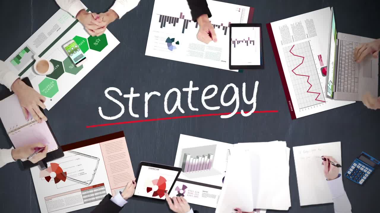 Business people hands working