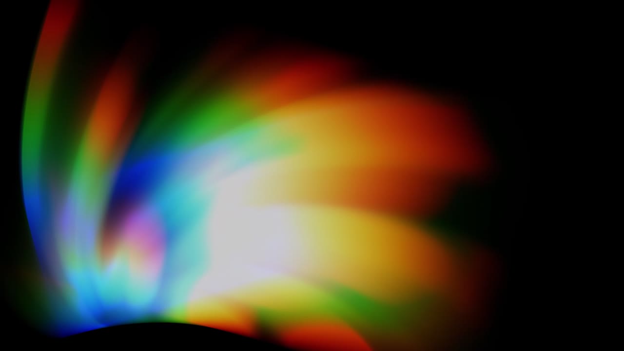 imágenes de fugas de luz sobre fondo negro