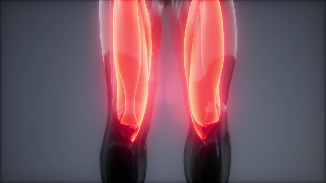 허 ⁇ 지 근육 - 눈에 보이는 근육 해부학 지도