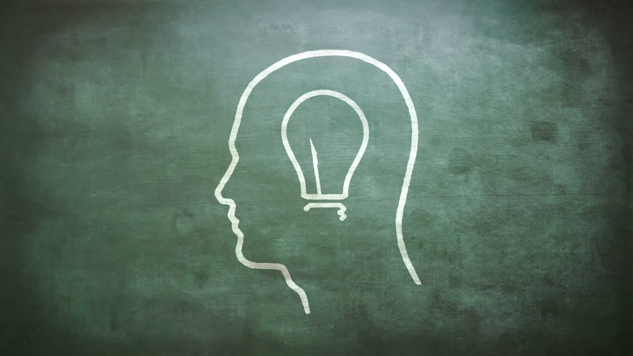 Shape of bulb in mans head