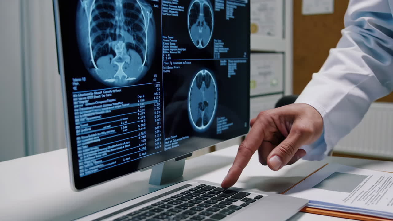 profesionales médicos en la sala de conferencias