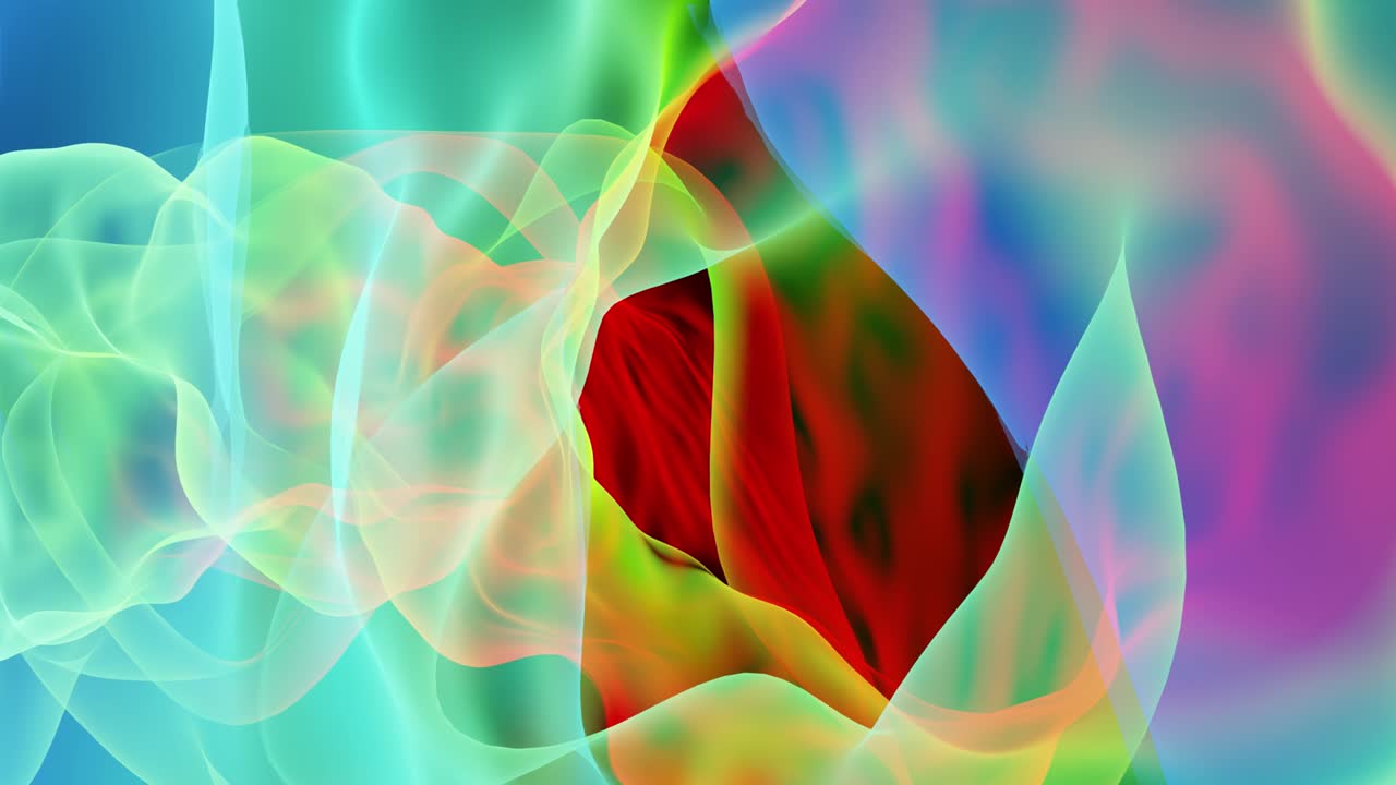 un vuelo surrealista a través de los pliegues delicados