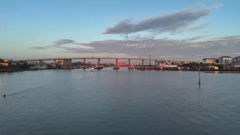puente sobre el paso de matanzas cerca de la playa de ft myers