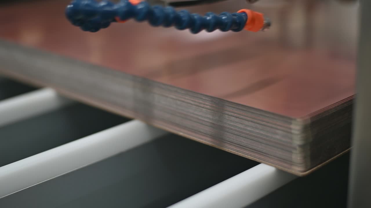 Production process in factory industrial PCB board maker technology