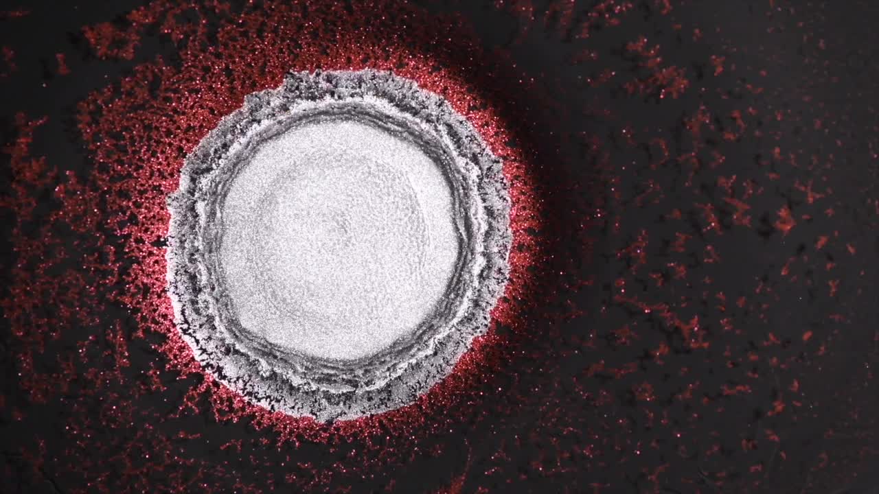 시간이 시작되기 전에 우연히 거기에 있었던 내 카메라를 제외하고는 모든 것이 시작된 빅뱅의 첫 번째 순간 - 완전히 자연스러운 추상 비디오 클립