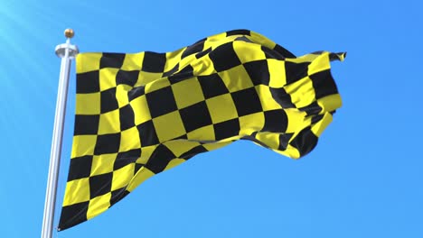 bandera del condado de urgell, españa