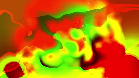 abstract liquid colorful smoothly waves motion background animated