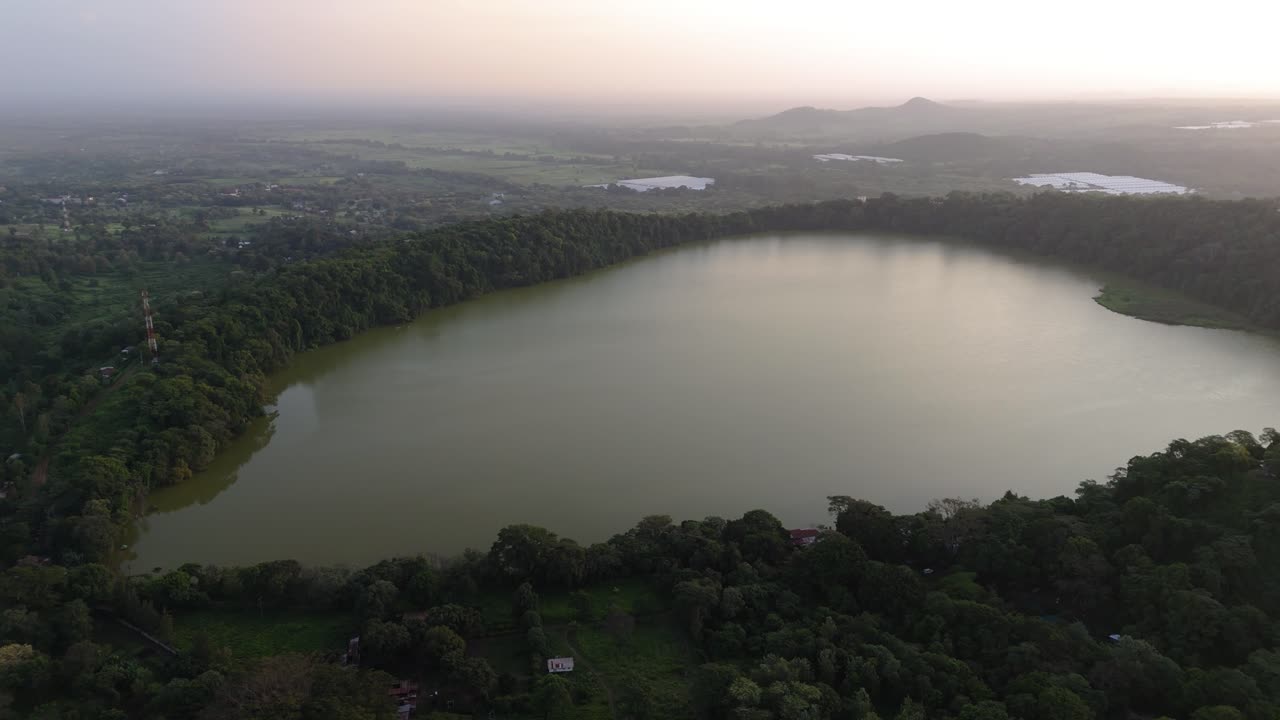 Lake duluti Arusha tanzania crater lake