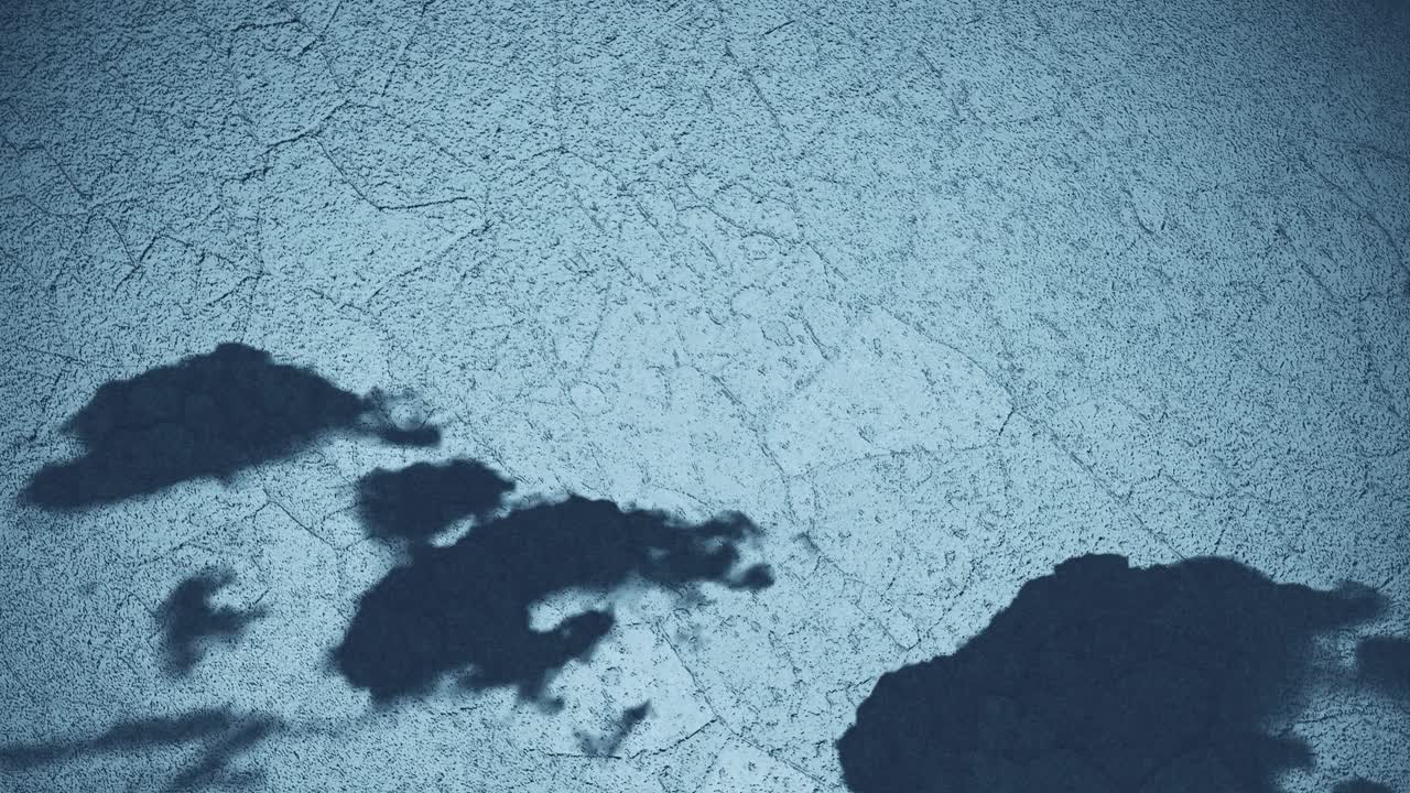 텍스처 된 표면에 그림자 및 균열 파란색