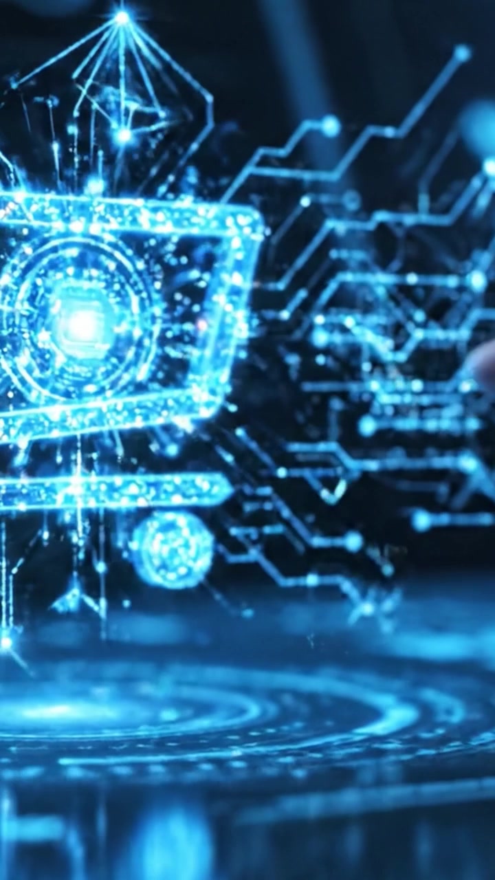 Dynamic Visualization of a Futuristic Shopping Cart Rendered in Digital Landscapes, Showcasing Advanced Technology and Interactive Interfaces for Enhanced Online Retail Experiences