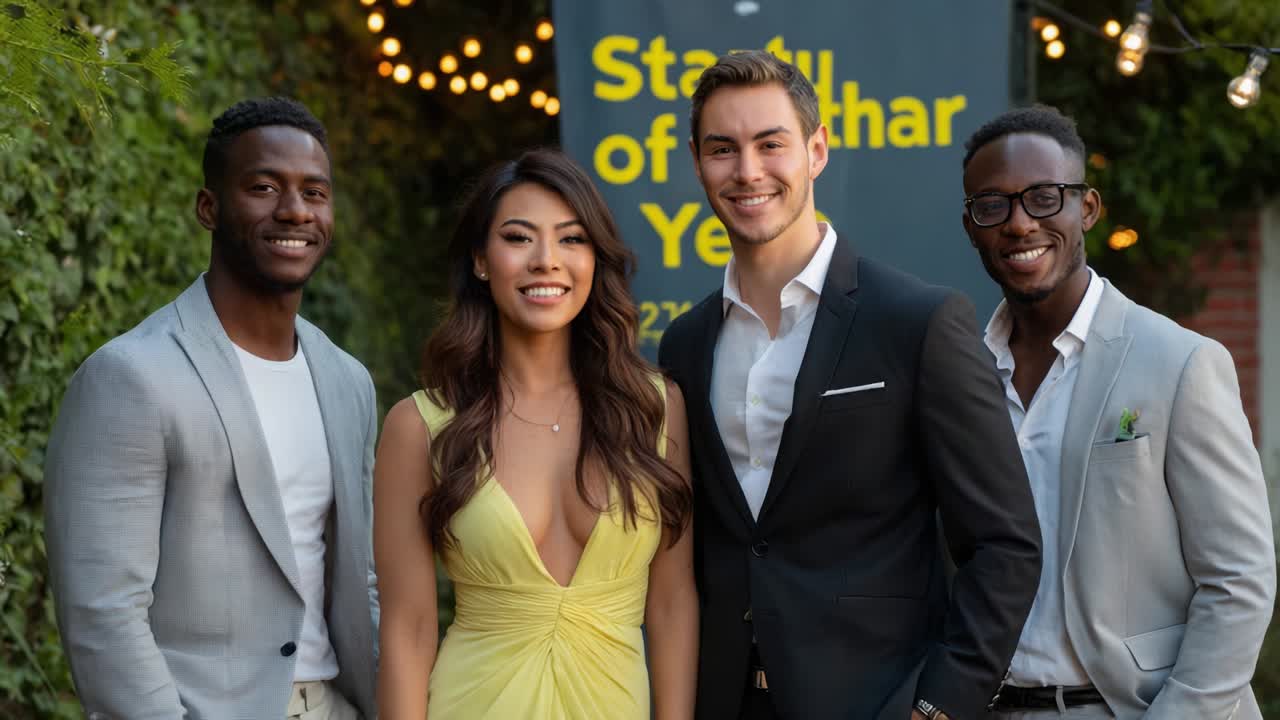 Group of people at an event