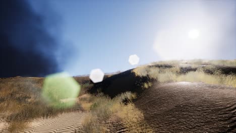 las dunas de erg chebbi en el desierto del sáhara