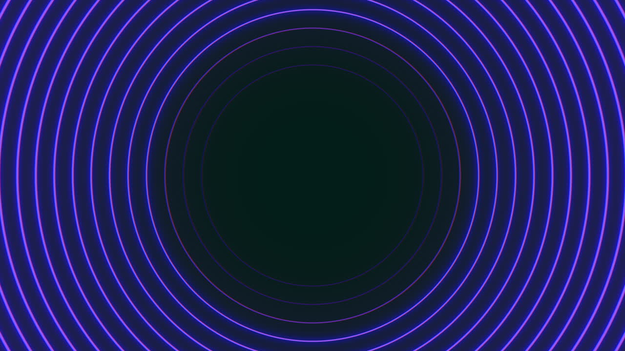 patrón circular con líneas azules y púrpuras dispuestas en una formación llamativa