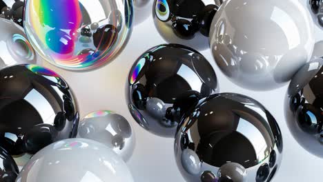 esferas 3d abstractas