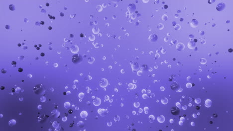 abstract purple bubbles