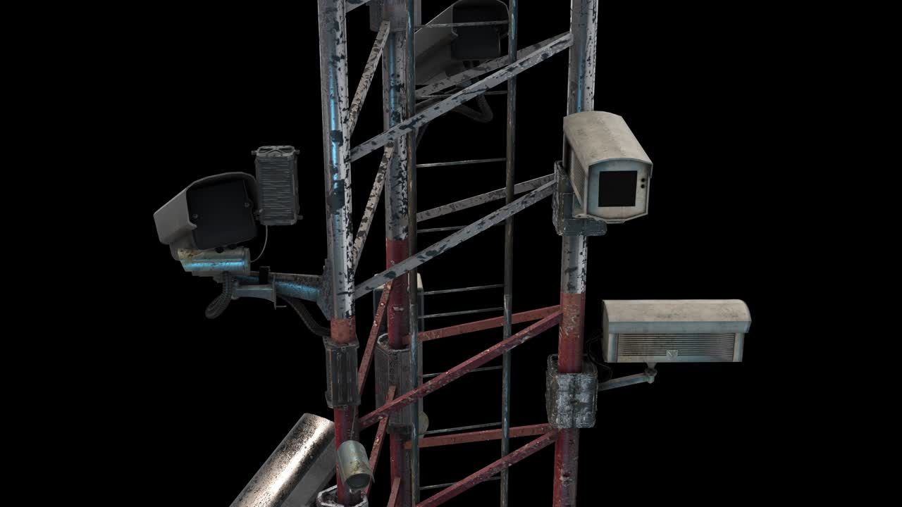 torre de espionaje - bucle de rotación - detalles